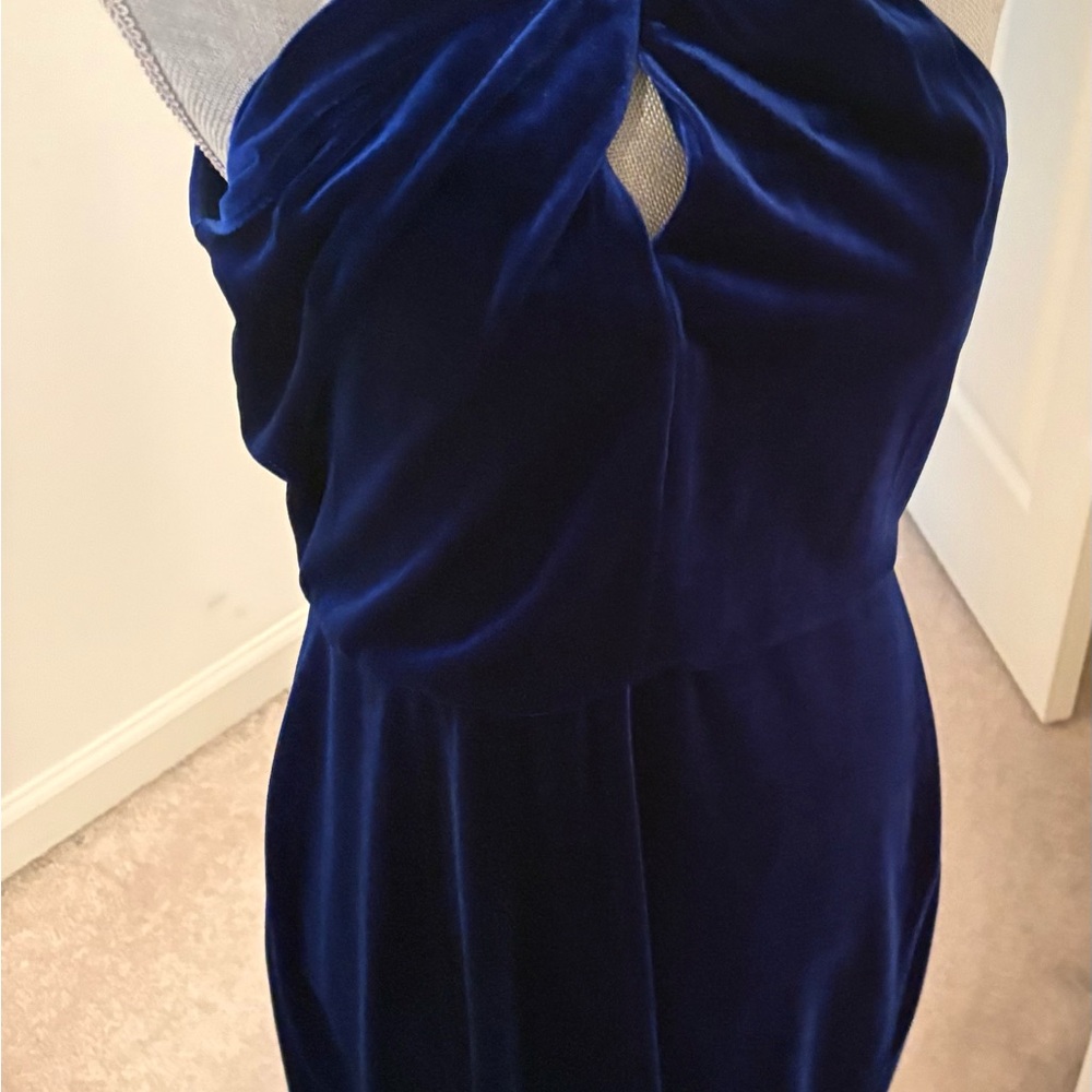 Neiman Marcus Strapless Royal Blue Dress (NWT)